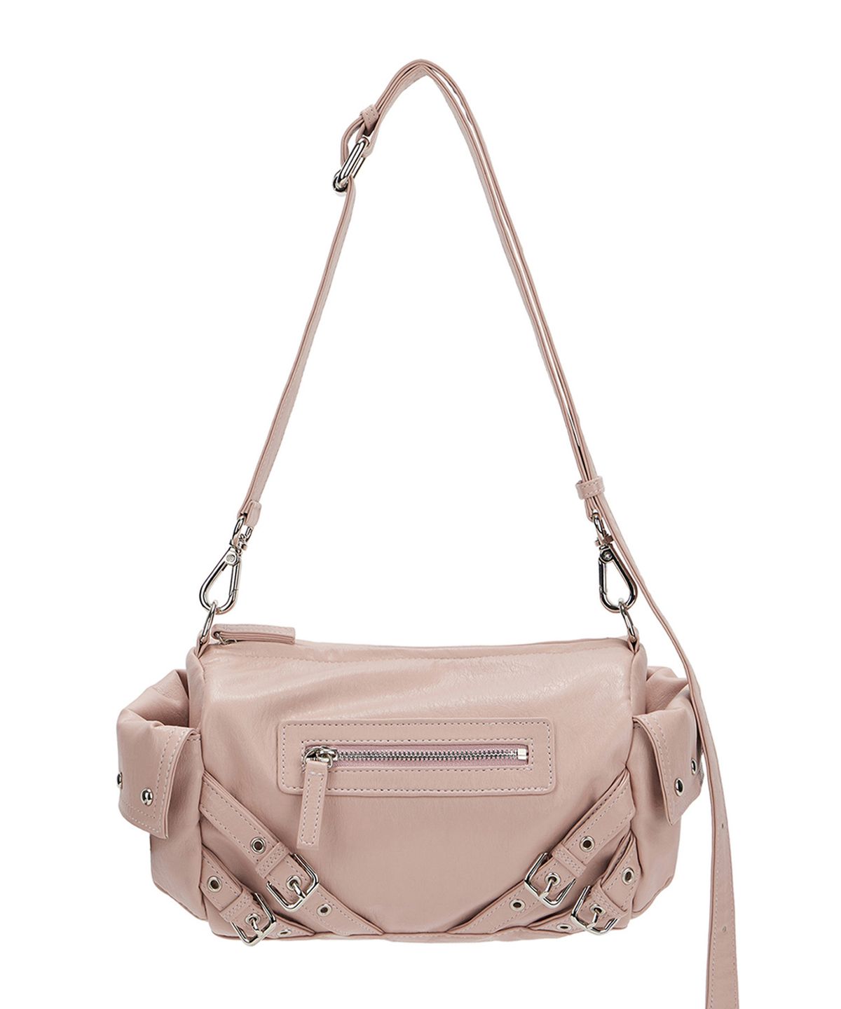 다이닛(DEINET) STUD POCKET BAG IN PINK