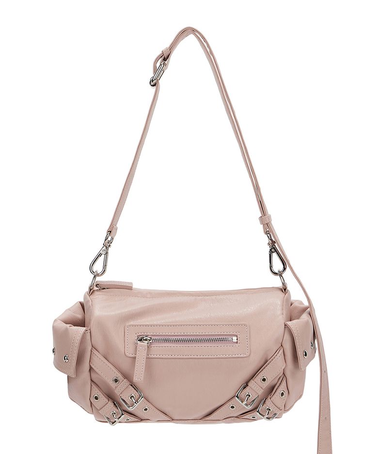 STUD POCKET BAG IN PINK