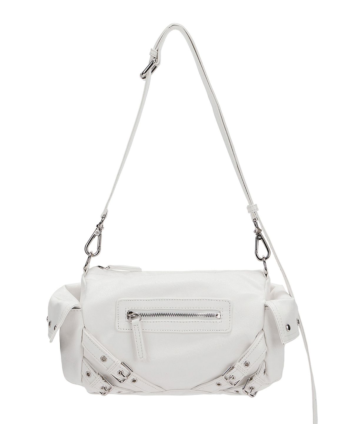 다이닛(DEINET) STUD POCKET BAG IN IVORY