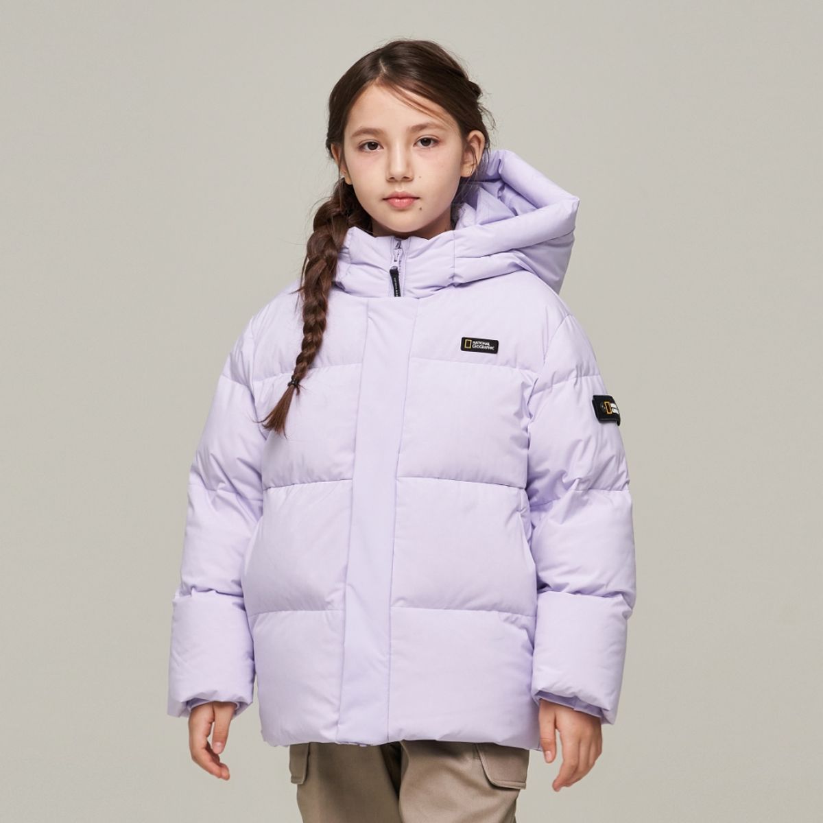 내셔널지오그래픽 키즈(NATIONAL GEOGRAPHIC KIDS) K244UDW940 안데스 덕 다운 점퍼 LAVENDER