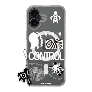 [아이폰17추가] Pixel Magsafe Bumper Case_Control White