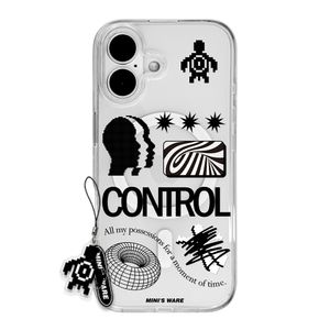 [아이폰17추가] Pixel Magsafe Bumper Case_Control Black