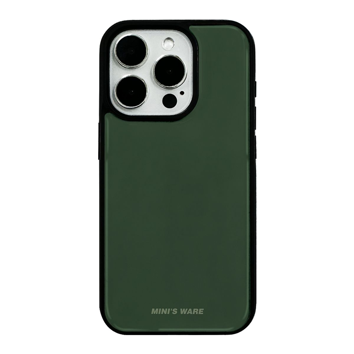 미니스웨어(MINI'S WARE) [아이폰17추가] Slick tone Epoxy Case_Juniper Green