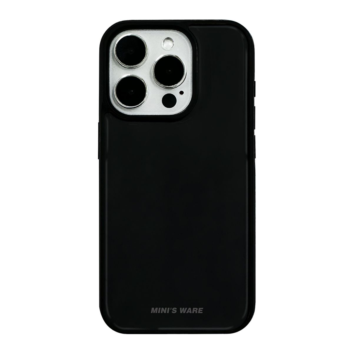미니스웨어(MINI'S WARE) [아이폰17추가] Slick tone Epoxy Case_Vanta black