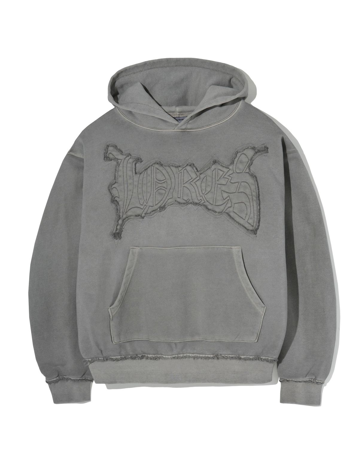 로어즈(LORES) Old England Dyed Hoodie - Grey
