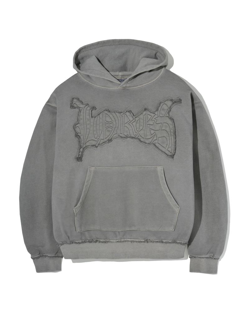 Old England Dyed Hoodie - Grey