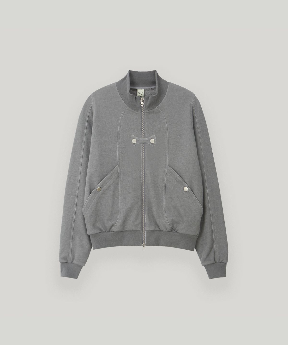 유베이지(UBEIGE) 버터플라이 피그먼트 저지집업 (Gray)