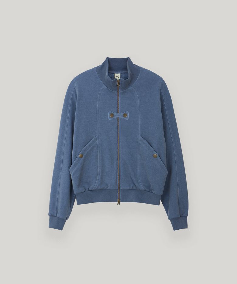 버터플라이 피그먼트 저지집업 (Blue)
