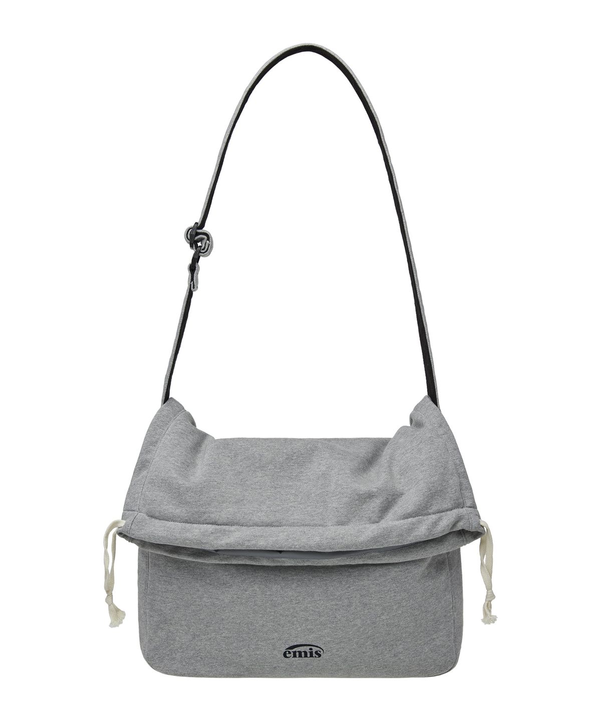 이미스(EMIS) JERSEY FOLDING CROSSBODY BAG-GRAY