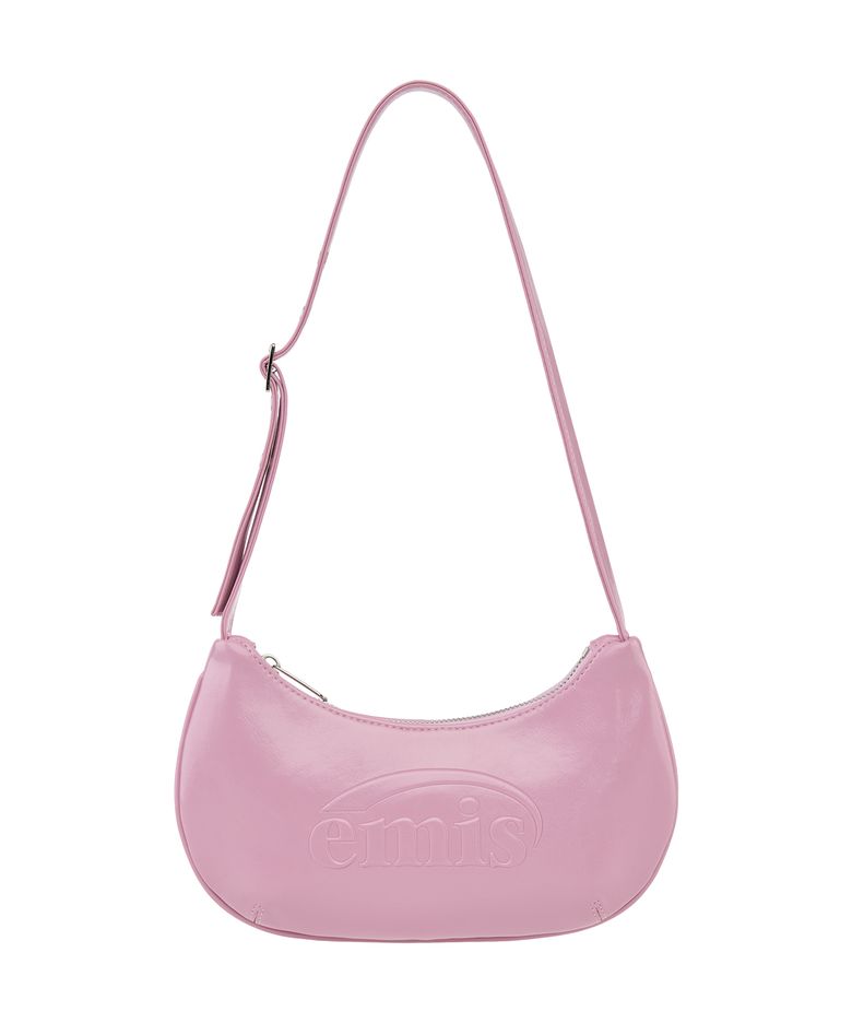 EMBOSSED MINI BAG-PINK