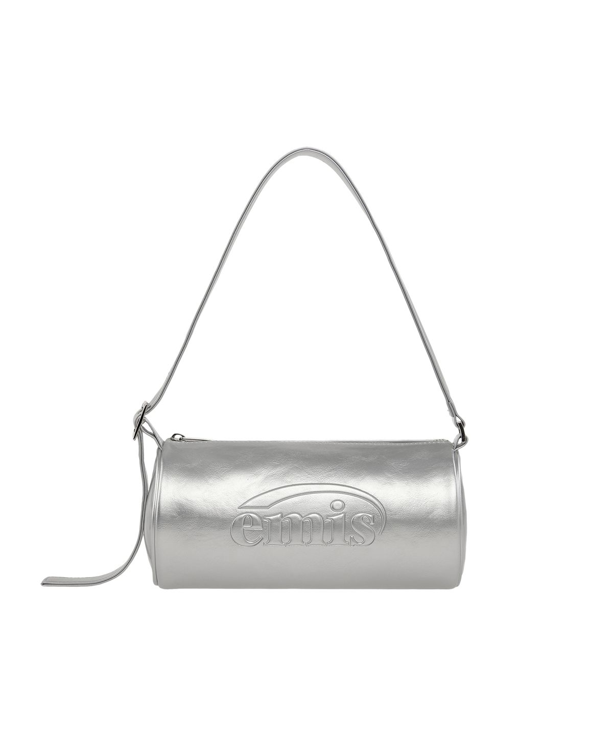 이미스(EMIS) EMBOSSED BARREL BAG-SILVER