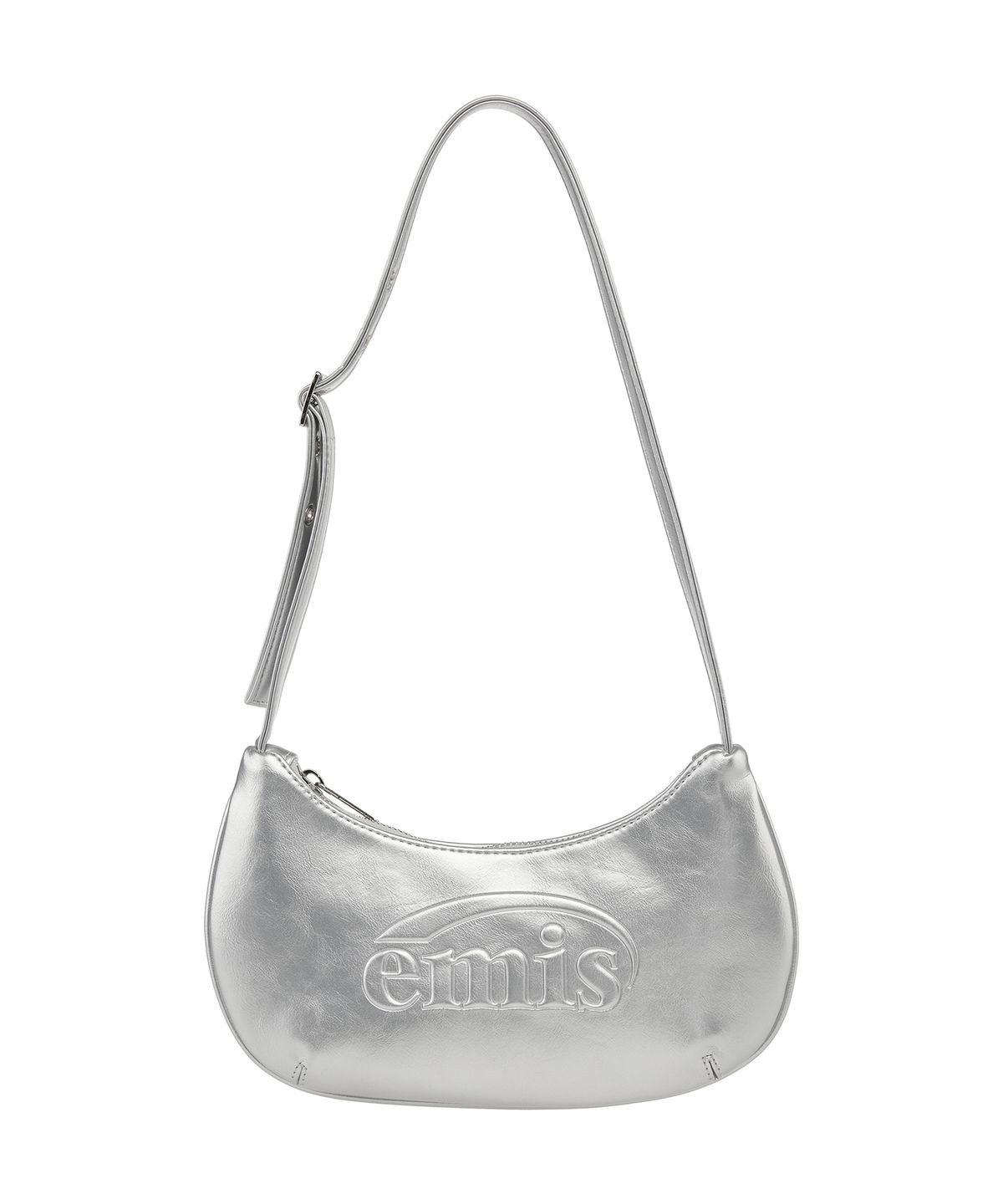 이미스(EMIS) EMBOSSED MINI BAG-SILVER
