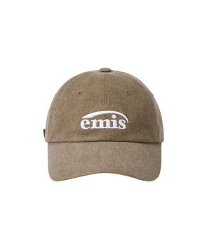 NEW LOGO PIGMENT BALL CAP-BROWN