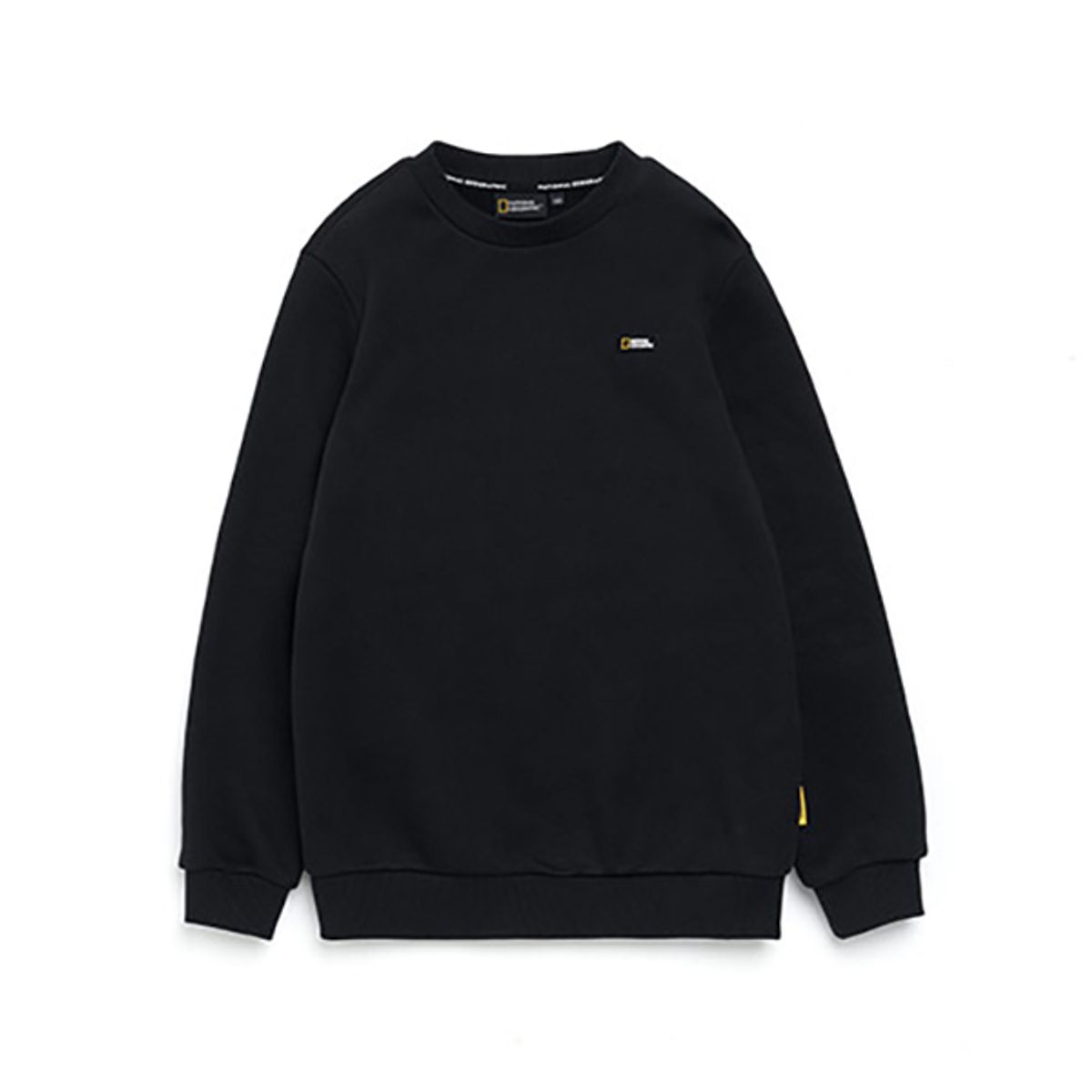 내셔널지오그래픽 키즈(NATIONAL GEOGRAPHIC KIDS) N214KSW060 폴라베어 컨셉 맨투맨-2 CARBONBLACK