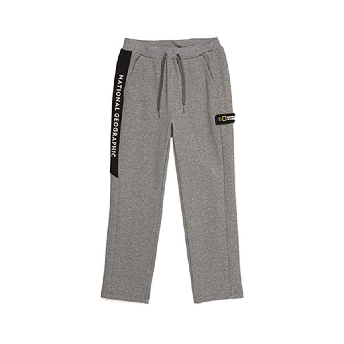 내셔널지오그래픽 키즈(NATIONAL GEOGRAPHIC KIDS) N214KPT210 기모 트레이닝 팬츠 MGREY