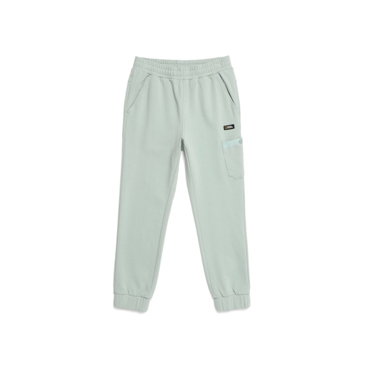 내셔널지오그래픽 키즈(NATIONAL GEOGRAPHIC KIDS) K223UPT030 슬림 조거 트레이닝 팬츠 SMOKE GREEN