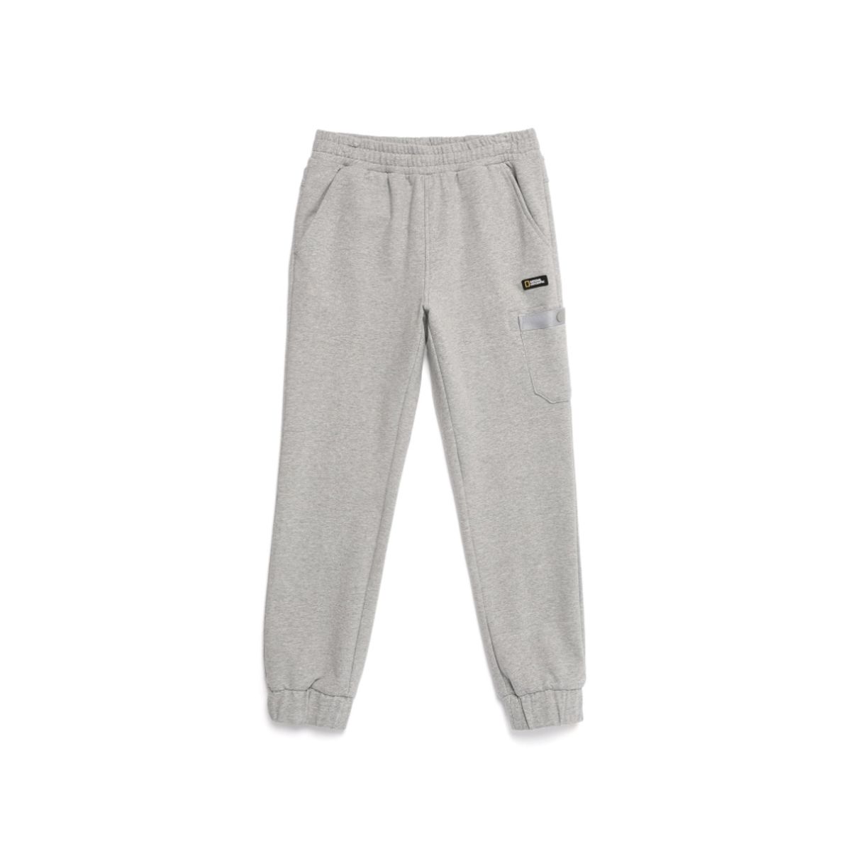 내셔널지오그래픽 키즈(NATIONAL GEOGRAPHIC KIDS) K223UPT030 슬림 조거 트레이닝 팬츠 MELANGE GREY