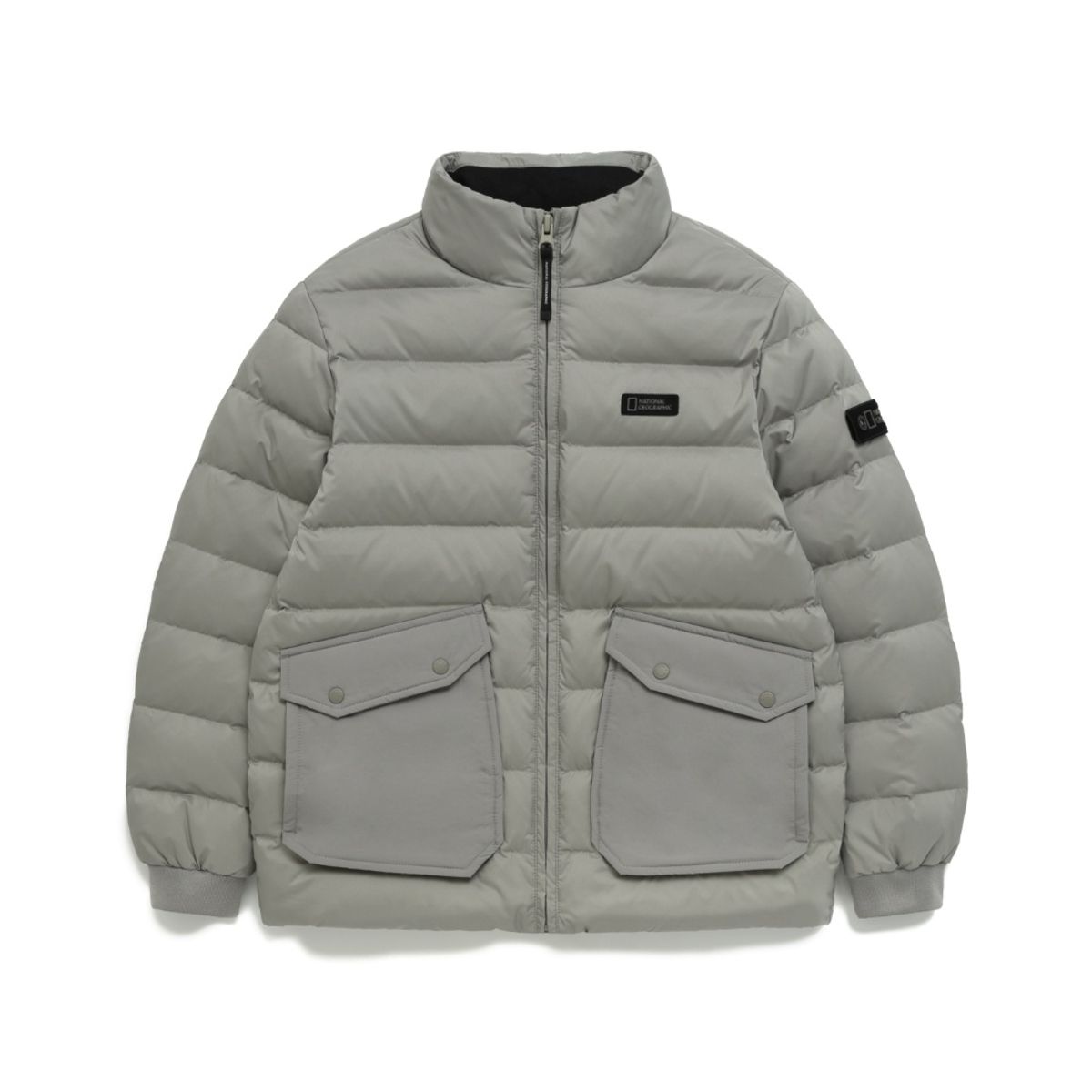 내셔널지오그래픽 키즈(NATIONAL GEOGRAPHIC KIDS) K234UDW250 어드벤처 중경량 덕 다운 점퍼 LICHENKHAKI