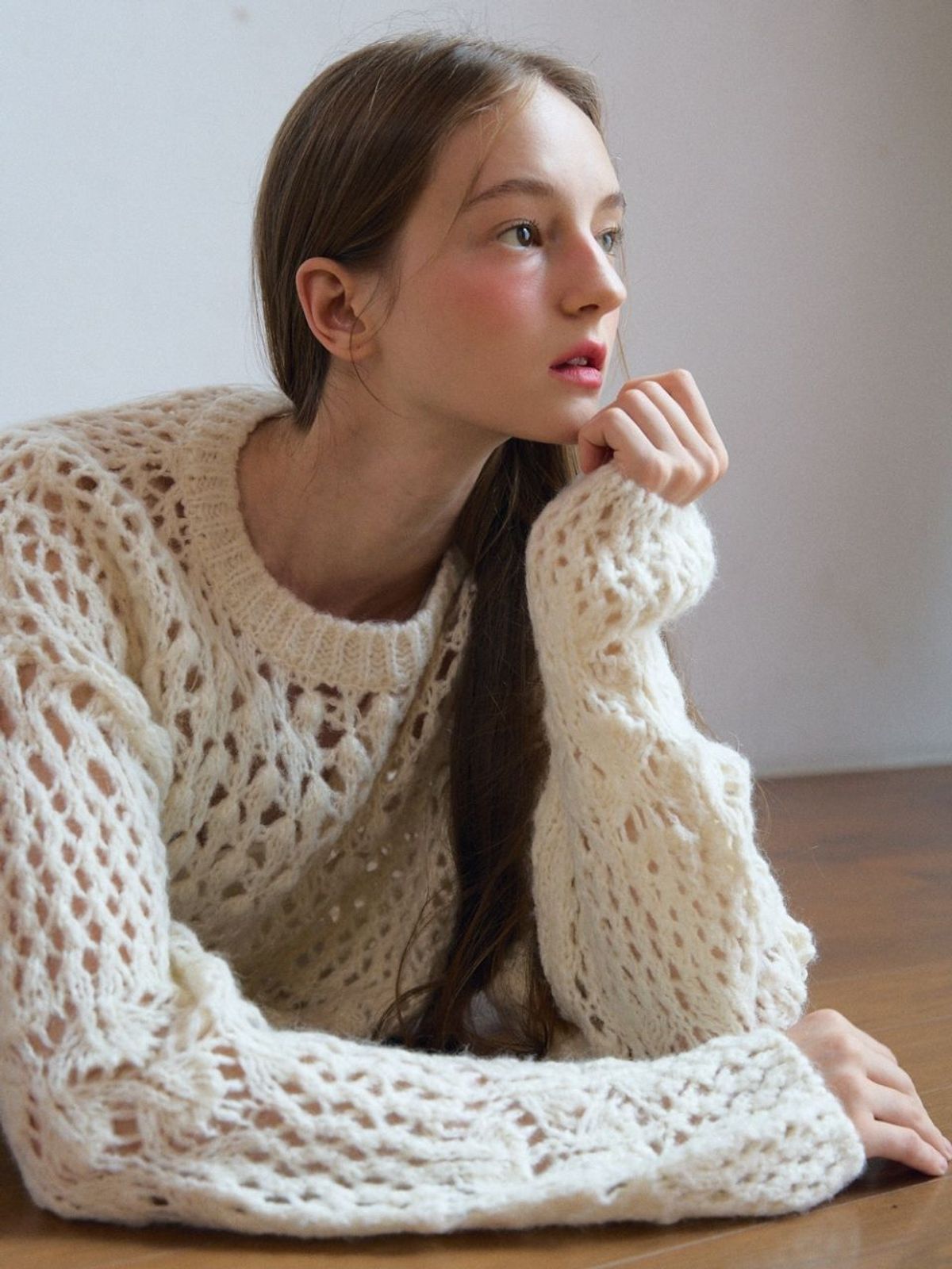 패브릭서울(FABRICSEOUL) wool skashi pullover knit