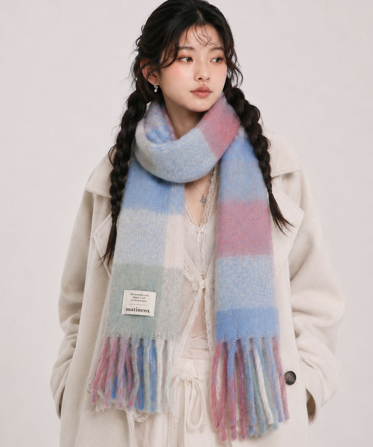 마틴콕스(MATINCOX) Check muffler 체크머플러 - 9color