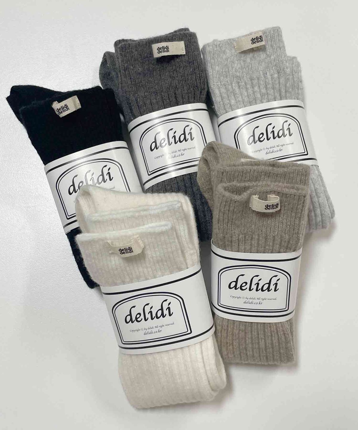 딜라이디(DELIDI) Elixir socks (5color)
