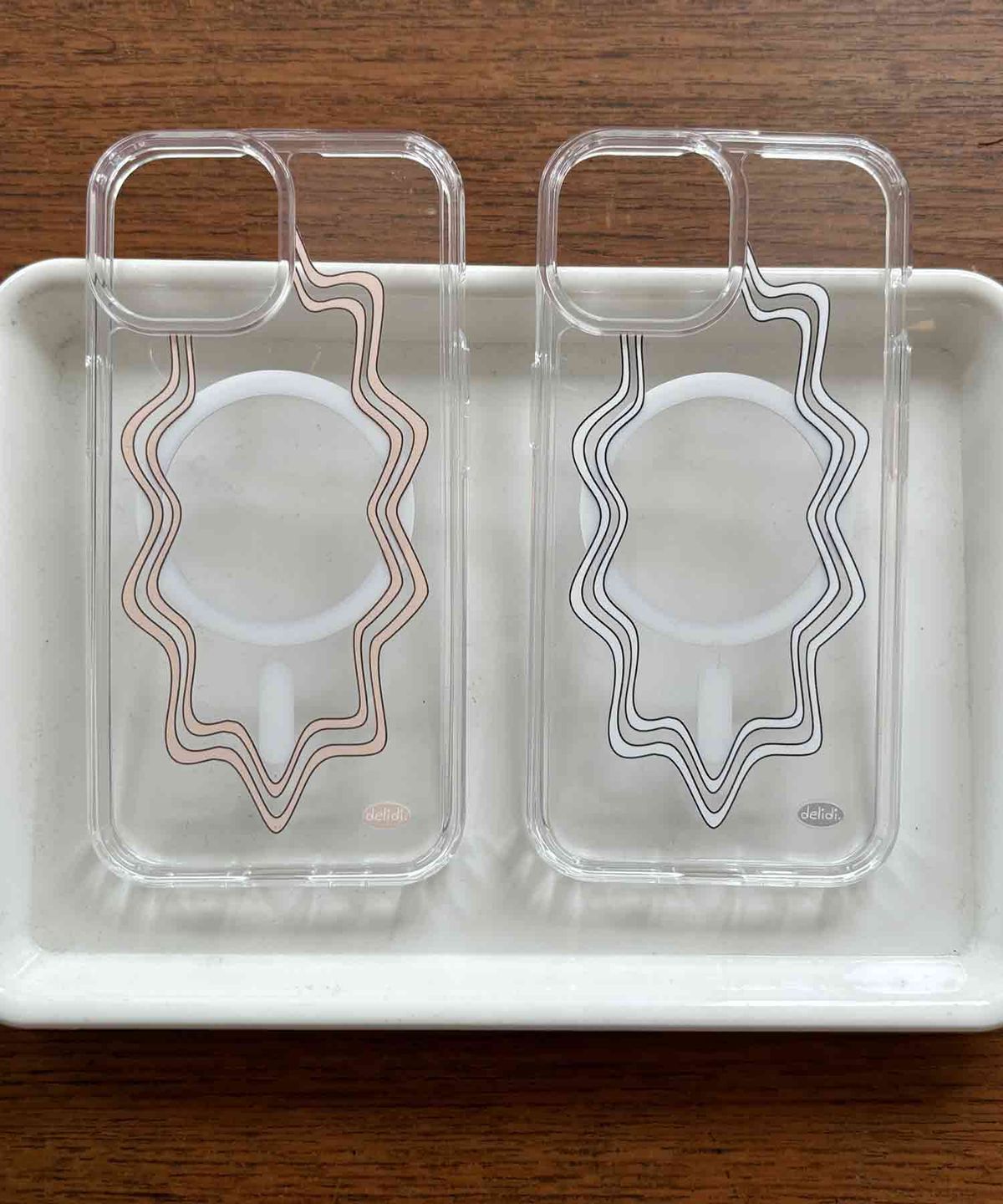 딜라이디(DELIDI) Starfish case (white,pink)