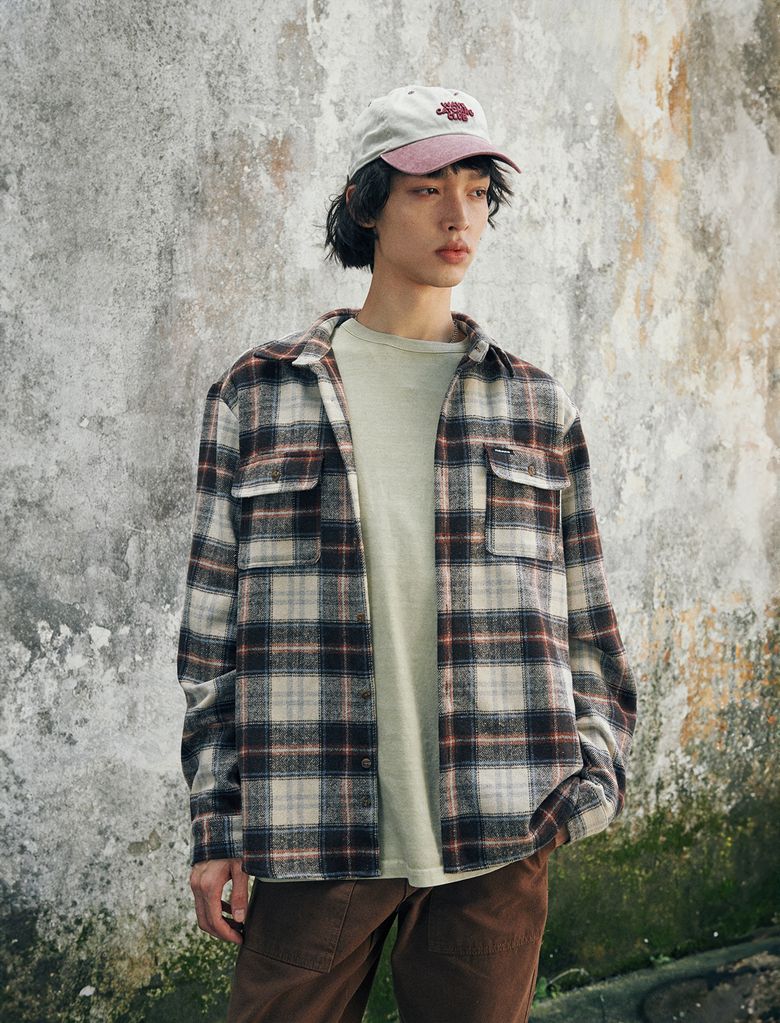 Skoll Check Shirt Brown