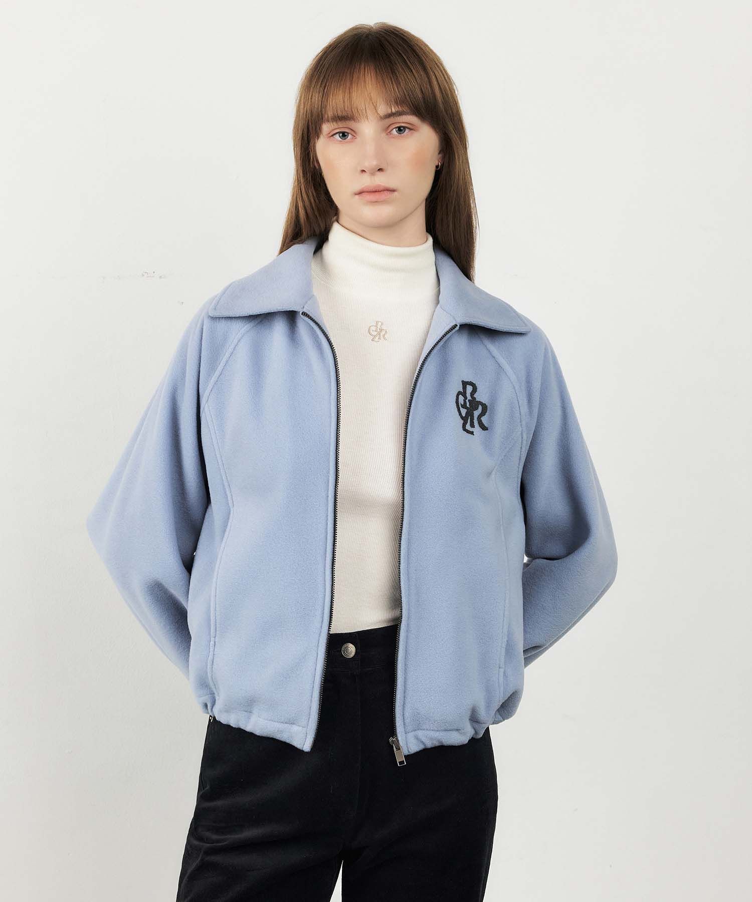 ジャケット citybreeze Symbol Logo Fleece Blue Jacket Zip-up Jumper_MELA MUSINSA | CITYBREEZE Symbol Logo Fleece Blue Jacket Zip-up