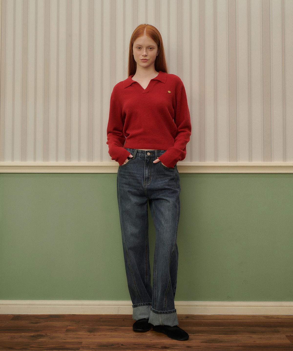 판도라핏(PANDORAFIT) [STRAIGHT] Adelina Jeans