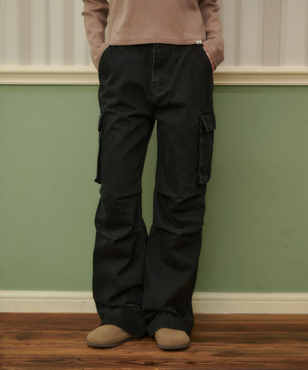 판도라핏(PANDORAFIT) [WIDE] Hyper Cargo Jeans