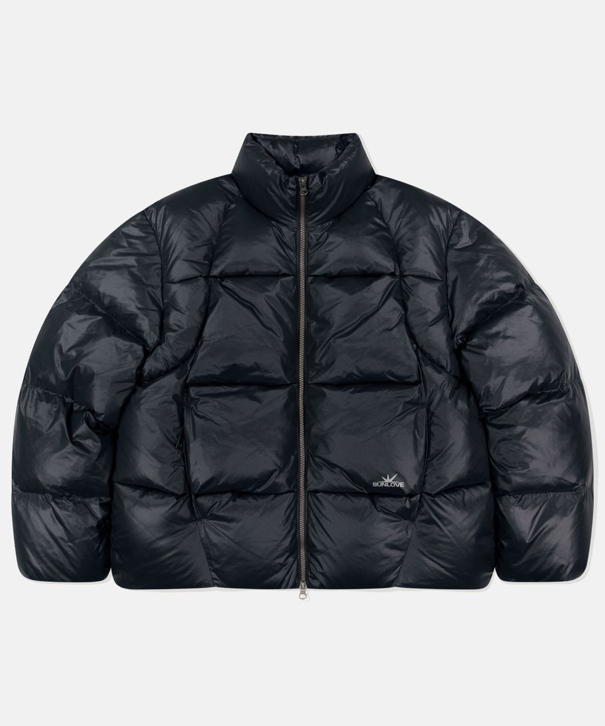 썬러브투어(SUNLOVETOUR) Toray Slice Down Jacket Black