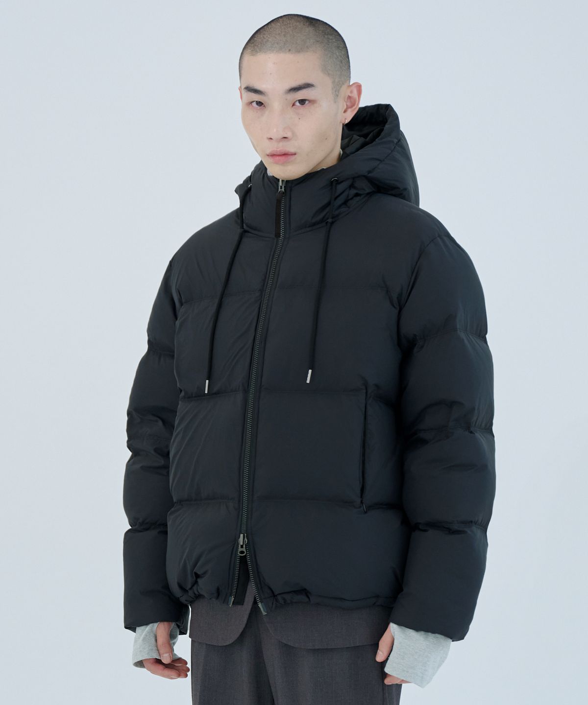 지플리시(ZPLISH) 하이 나우 던 파카 블랙
