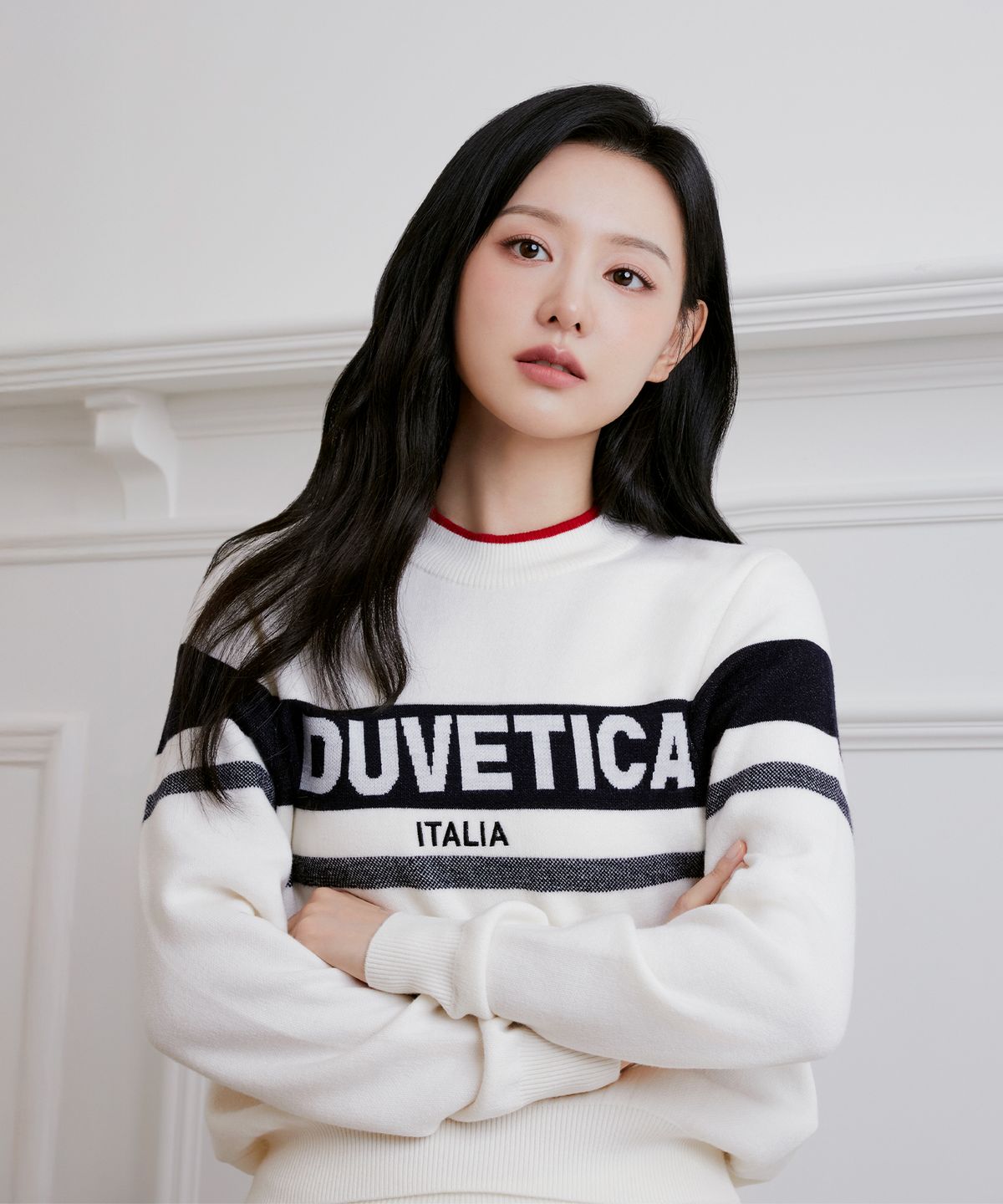 듀베티카(DUVETICA) 아르솔리 W(라이트 아이보리)(여성 니트)