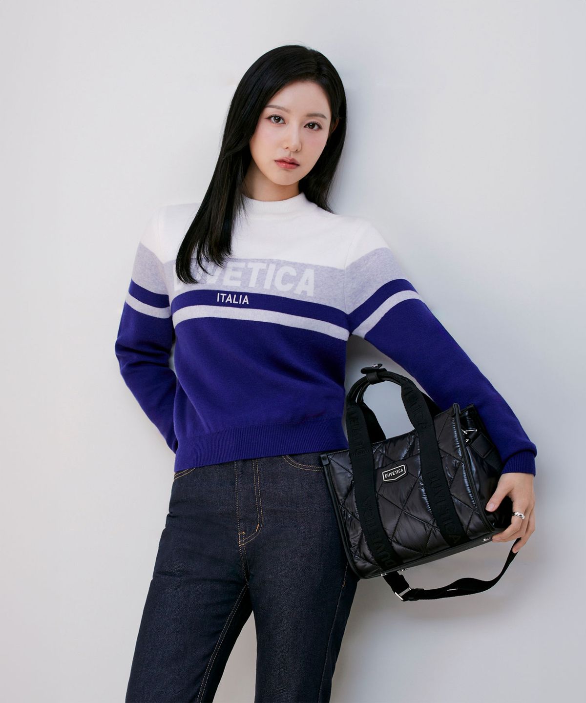 듀베티카(DUVETICA) 아르솔리 W(다크 바이올렛)(여성 니트)