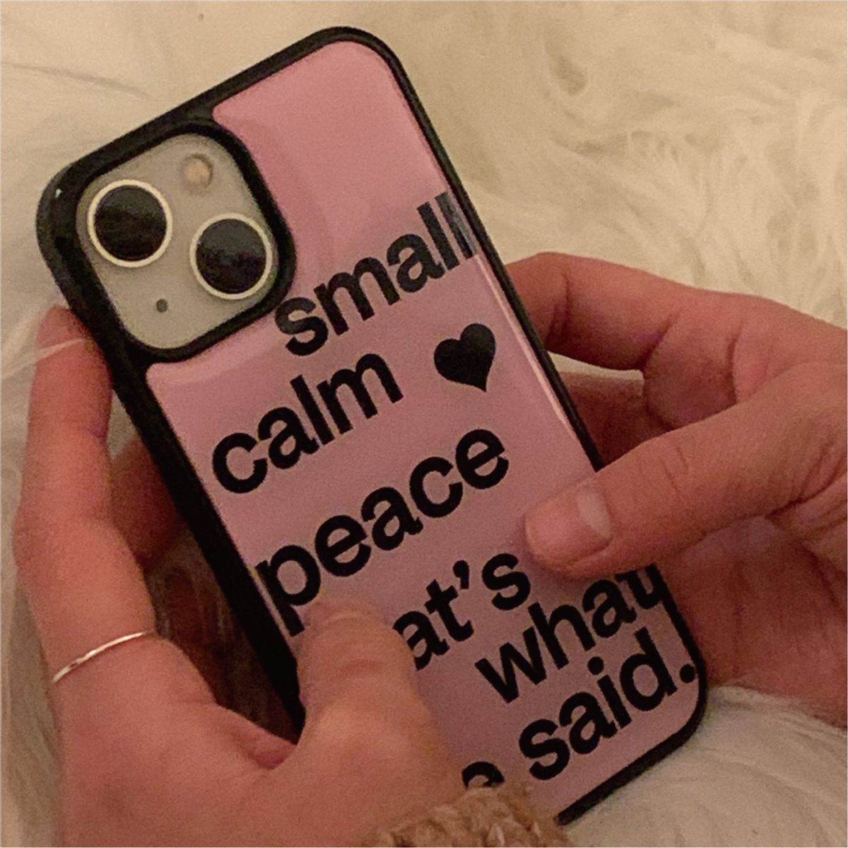 포트니(PORTNEY) [+맥세이프]small epoxy case_pink