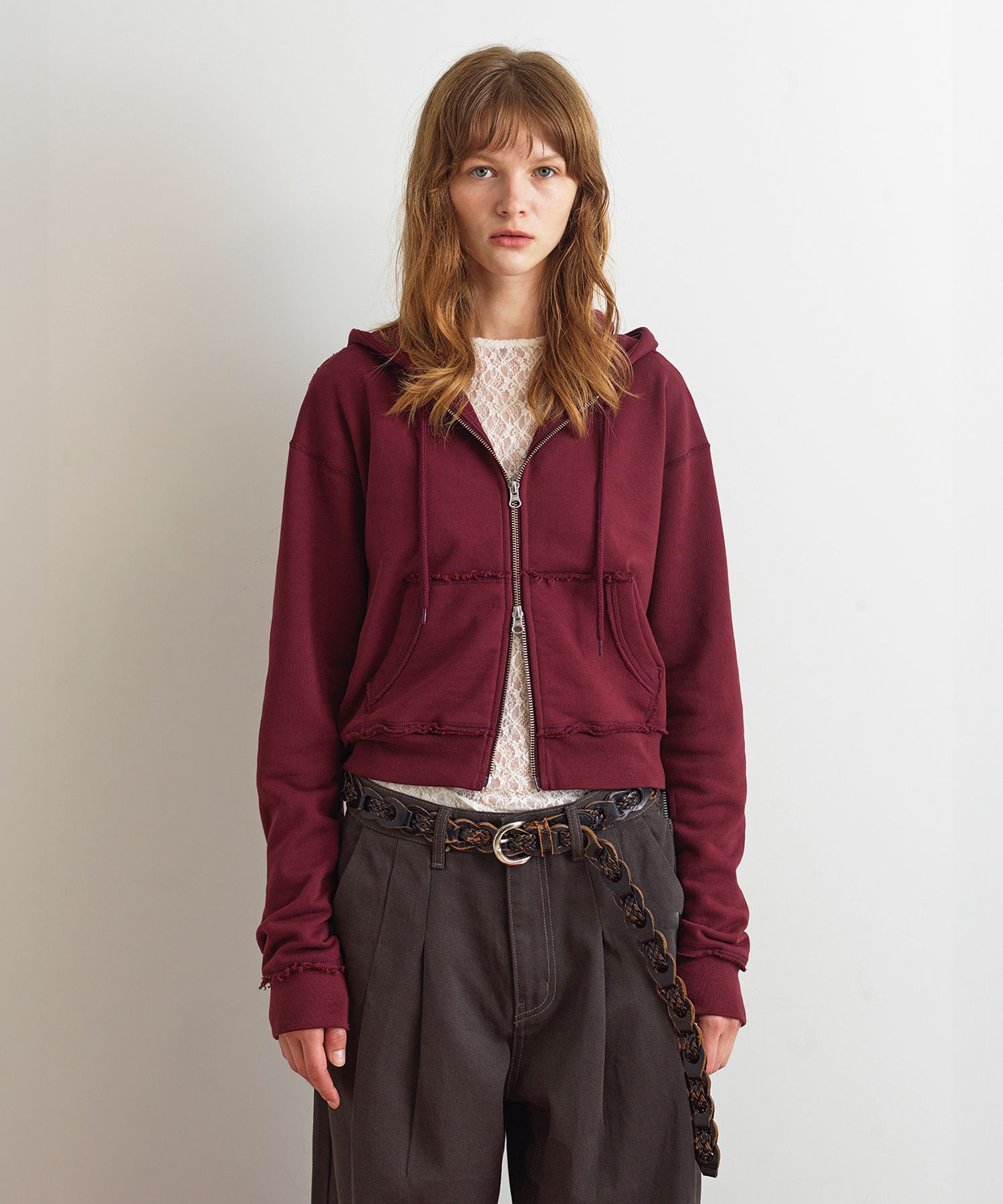 HOODED ZIP UP | No.1 K-fashion Store MUSINSA