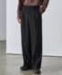 하츠 트윌 와이드 슬랙스 (BLACK)