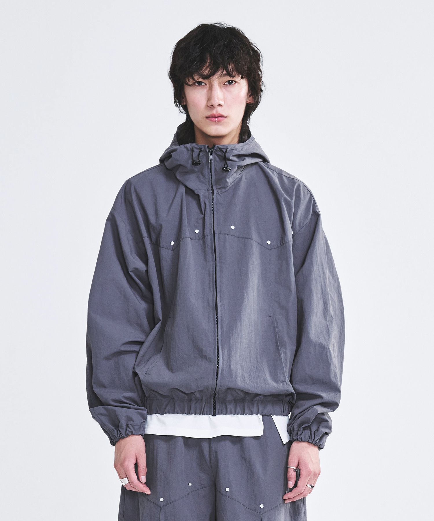 MUSINSA公式 | LA MER MA MAISON パールスナップフードジャケット 