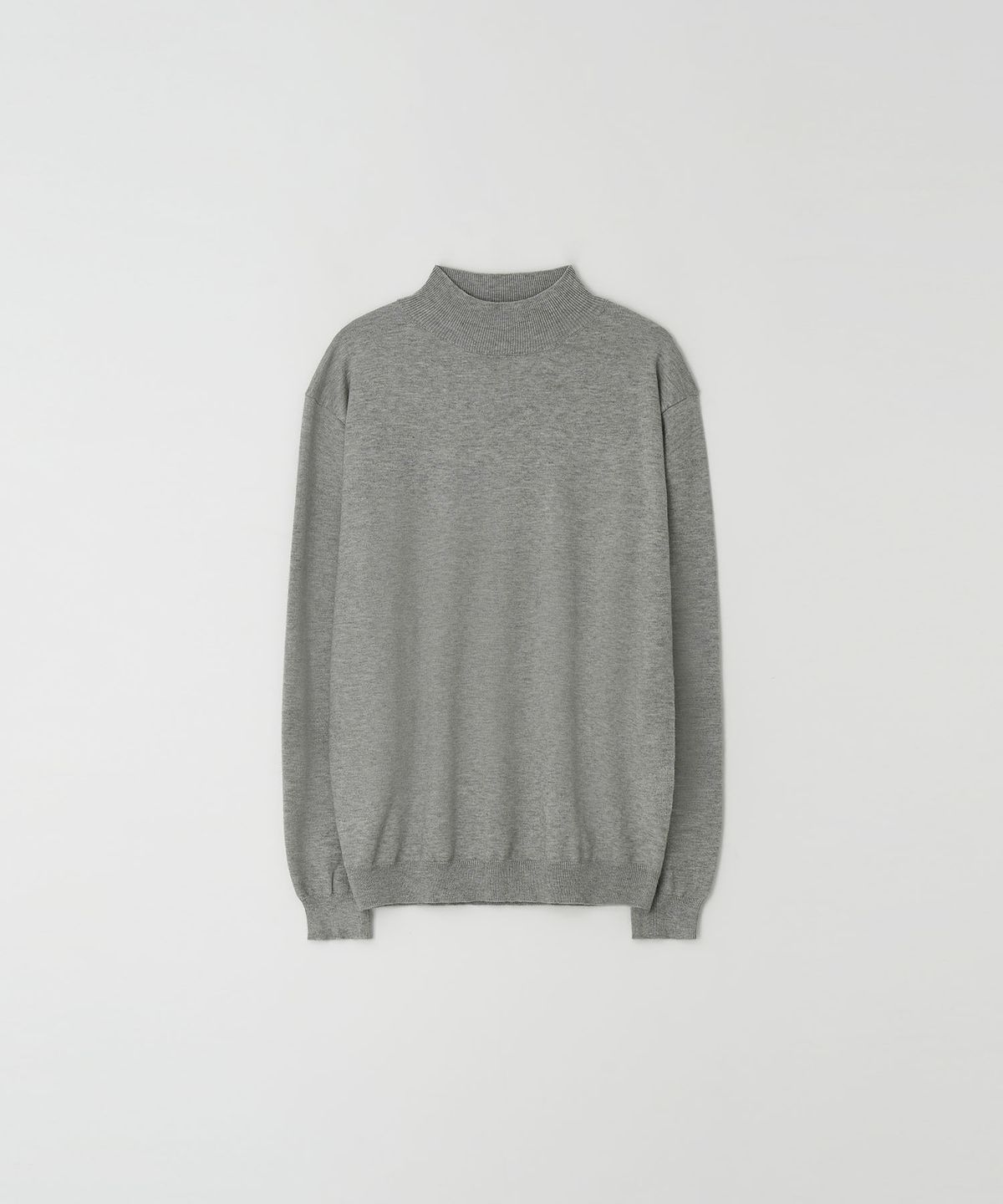 이지오(EZIO) Standard Fit Basic Half-Turtleneck_Grey