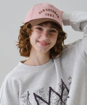 시그니처 로고 배색 볼캡 BODAC411U