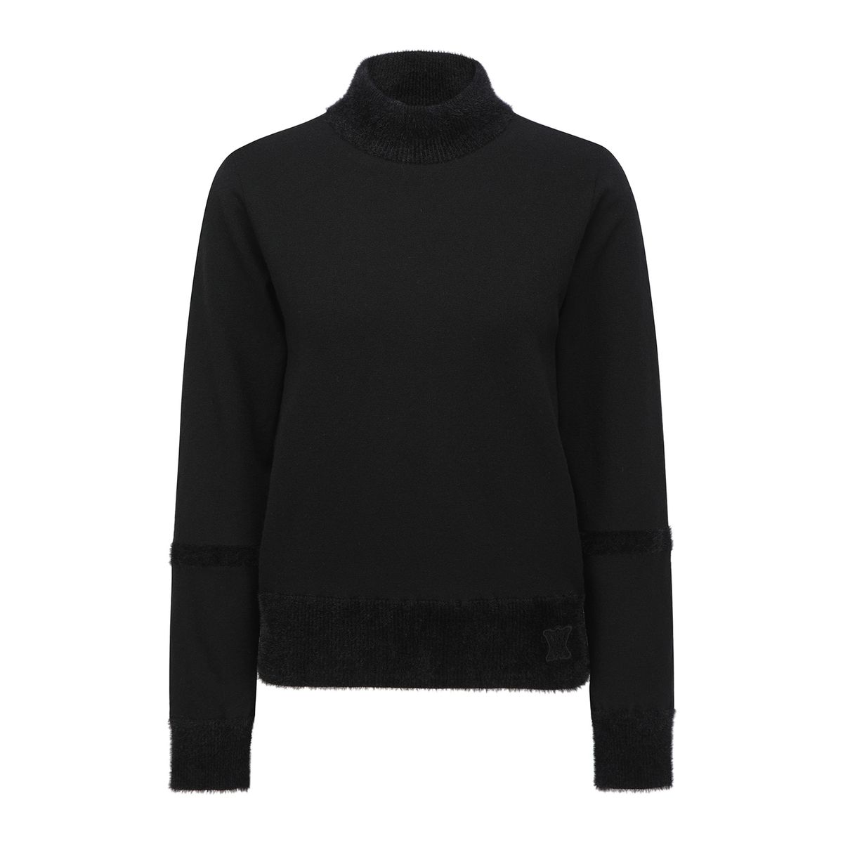 어뉴골프(ANEW GOLF) W WIND BLOCK PULLOVER_BK