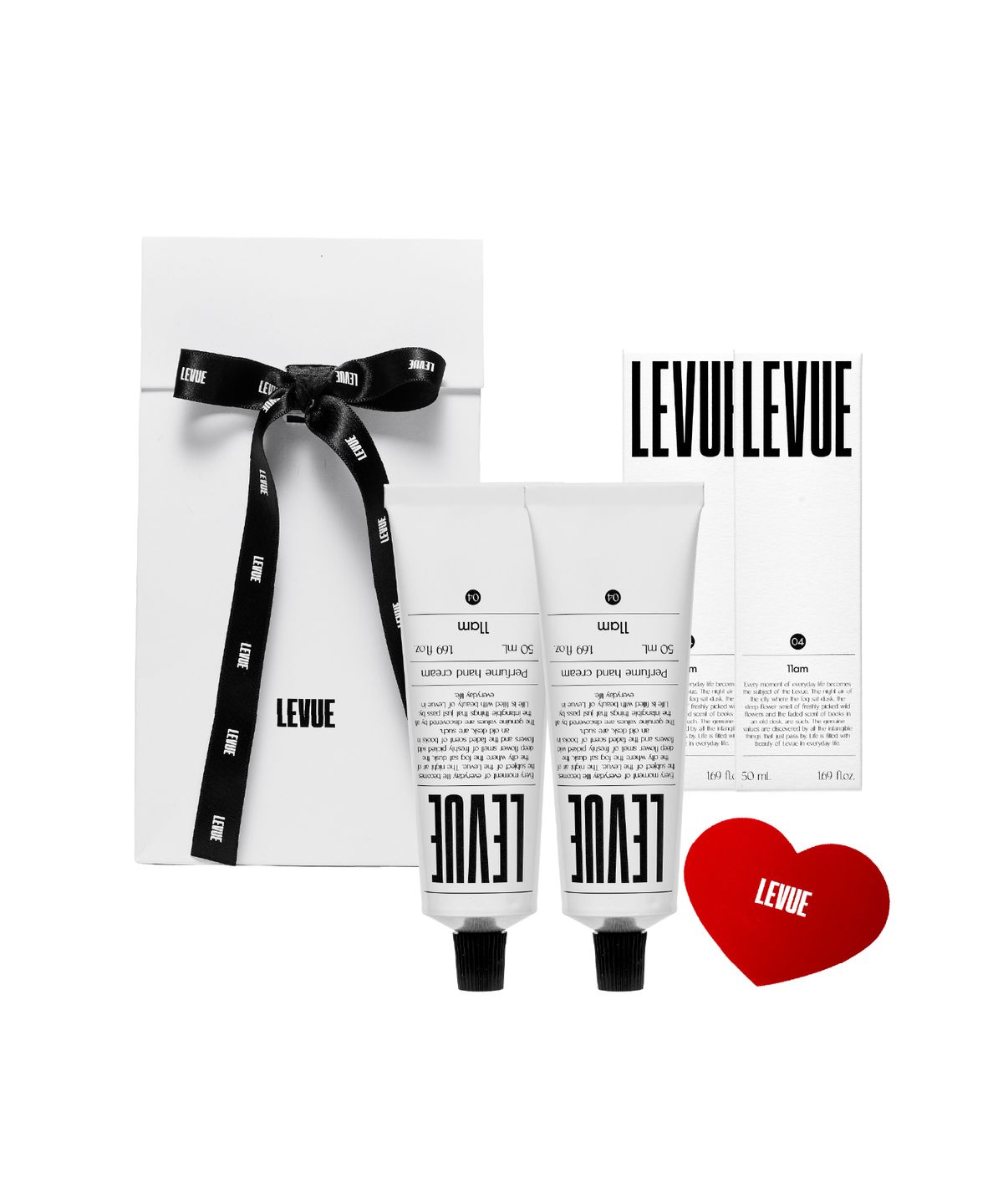 르뷔(LEVUE) 퍼퓸 핸드크림 50ml 듀오 (4종 2택)