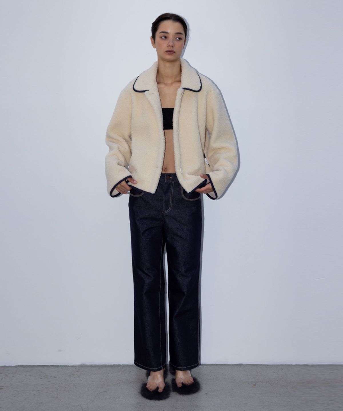 수수무(SUSUMU) TRIPLE STITCH DENIM - indigo