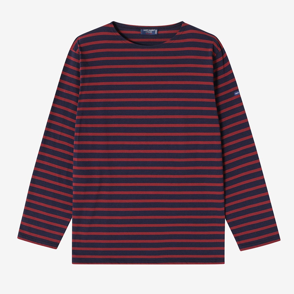 세인트제임스(SAINT JAMES) 망키에르 18 긴팔 티셔츠 (0XL) ASJM2434326-0XL