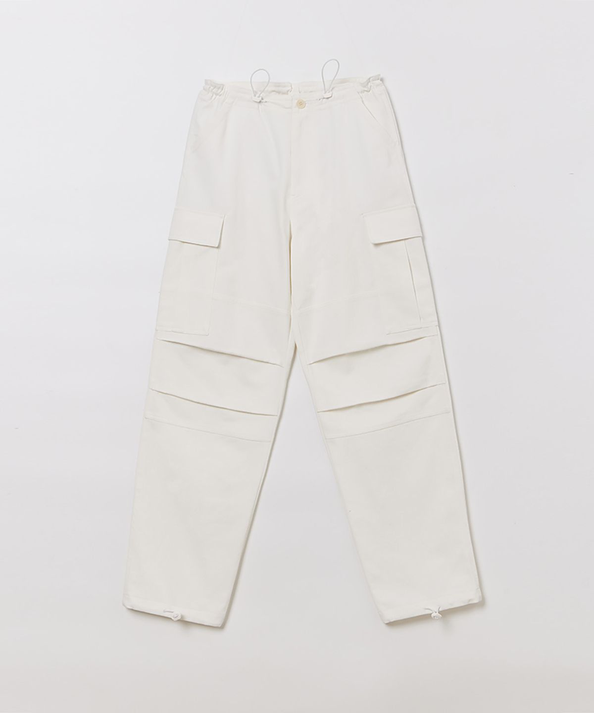 필더스(FIELDERS) PARACHUTE COTTON PANTS WHITE