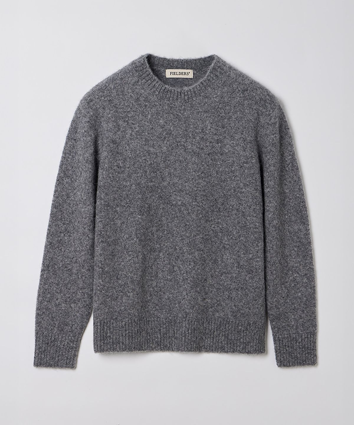 필더스(FIELDERS) ALPACA SHAGGY KNIT GRAY