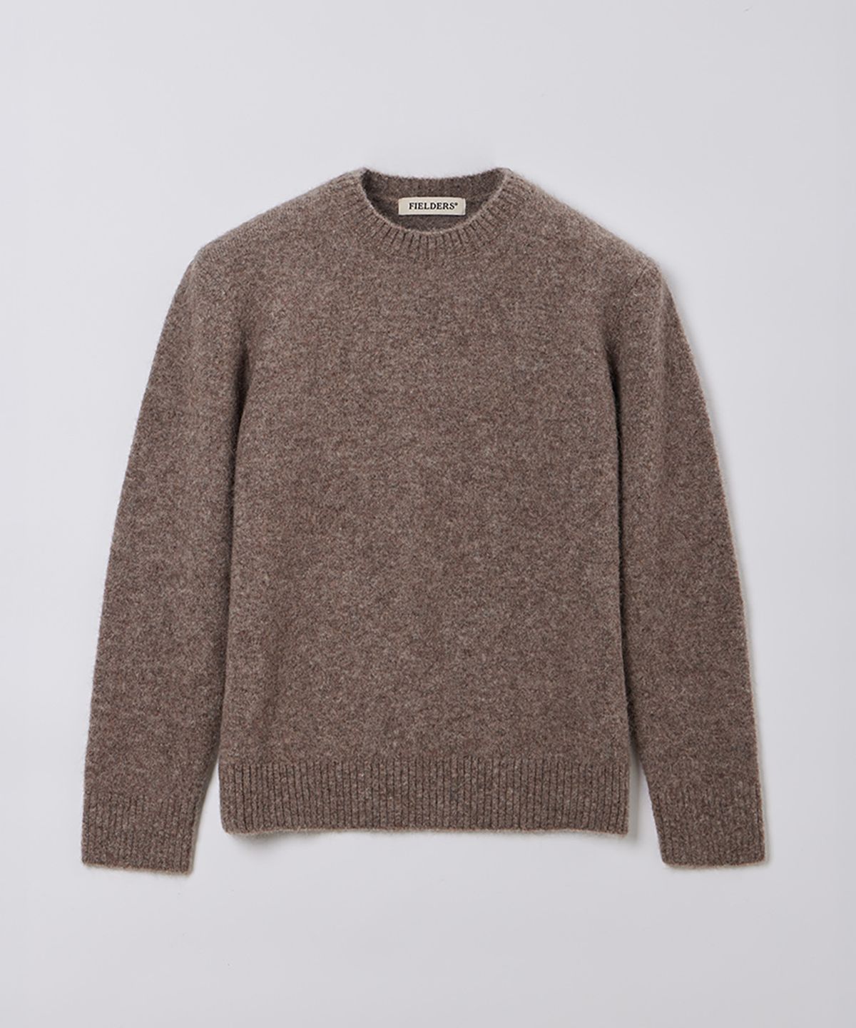 필더스(FIELDERS) ALPACA SHAGGY KNIT MOCHA