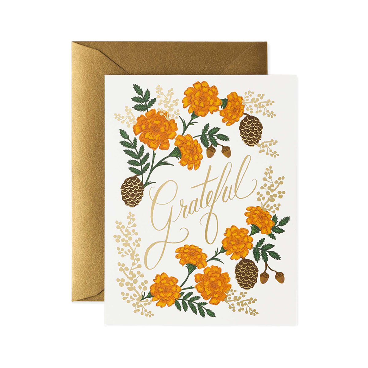 라이플 페이퍼(RIFLE PAPER) Grateful Harvest Card 추수감사절 카드