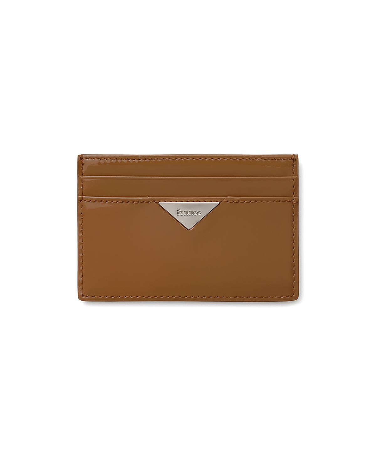 페넥(FENNEC) TRIANGLE SLIT CARD HOLDER - HAZELNUT