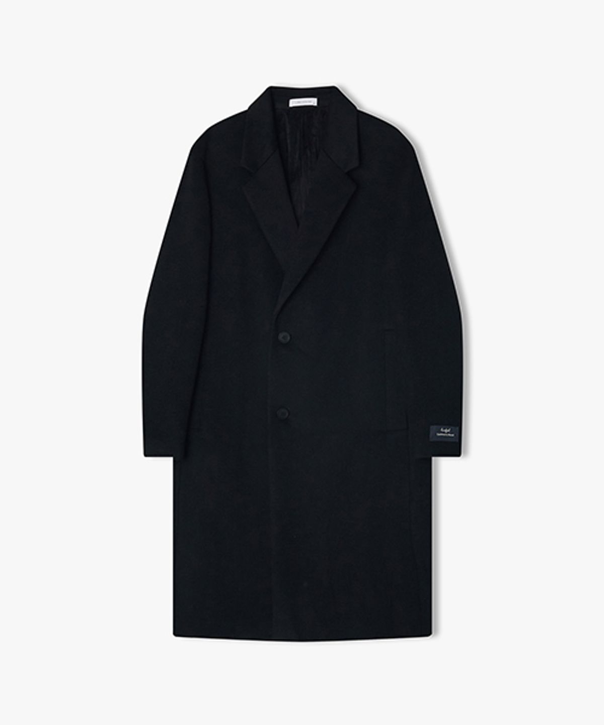 리버클래시(LIBERCLASSY) [24FW] LKW21485 블랙 반더블 싱글 코트